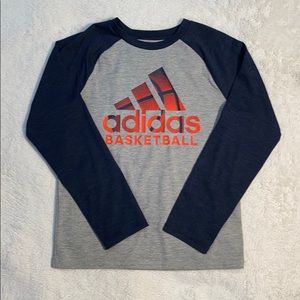 Adidas Long Sleeve Tee - Size Youth S (8)